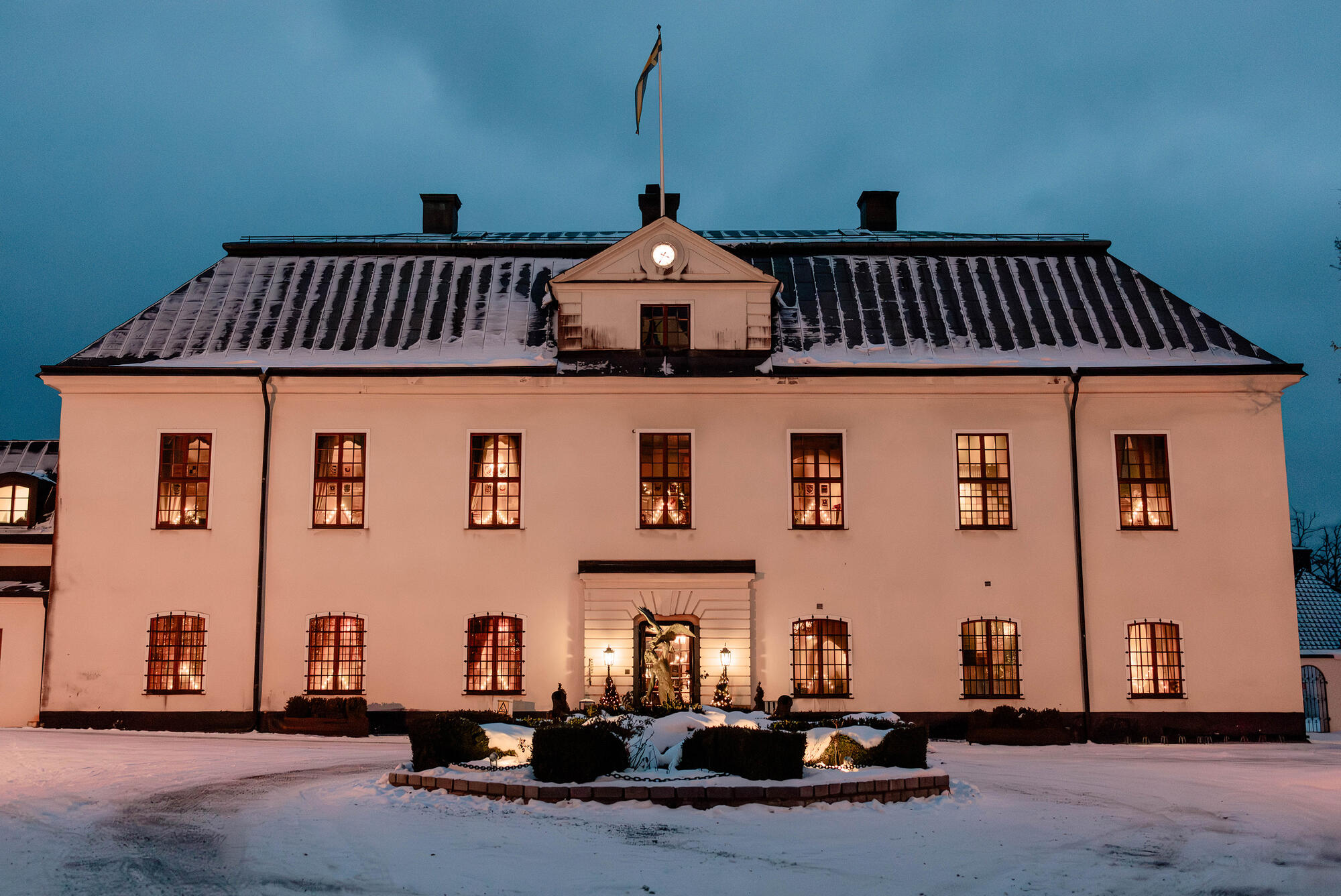 Julbord signerat Häringe Slott