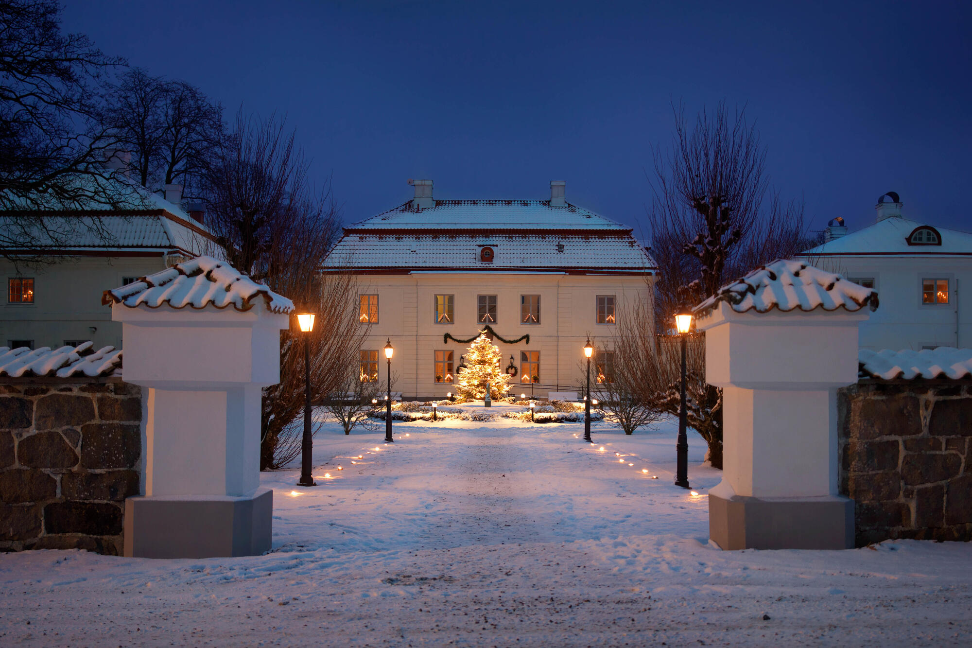 Stämningsfullt julbord på Bjärsjölagårds Slott